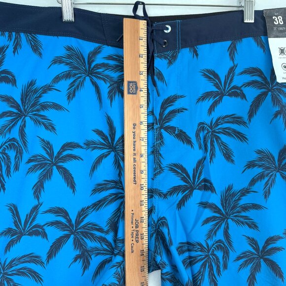 Hurley Weekender 20" Board Shorts Mens 38 Blue Palm Beach Surf Swim - Picture 8 of 10